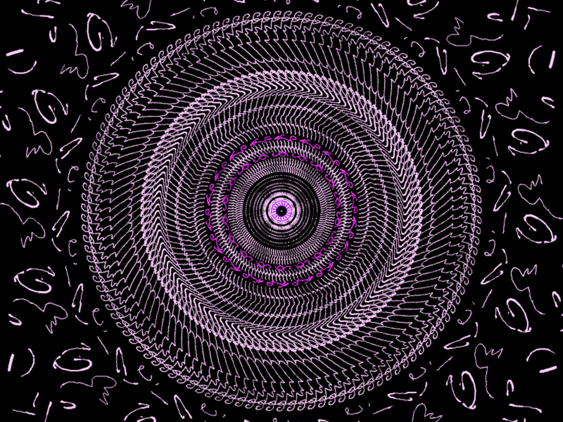 Wallpapers Digital Art Abstract art numérique mandala