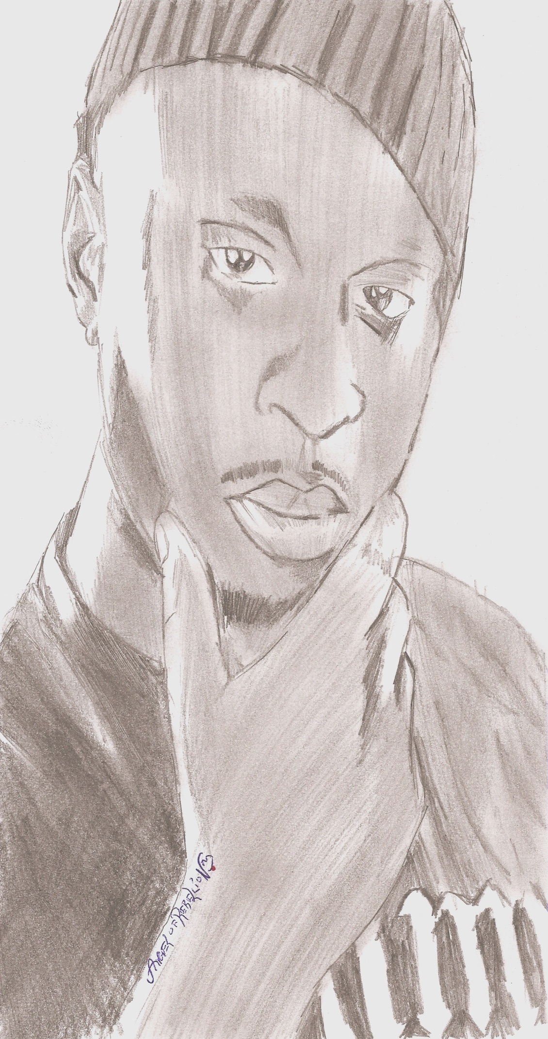 Fonds d'cran Art - Crayon Portraits barack adama de sexion d'assau 