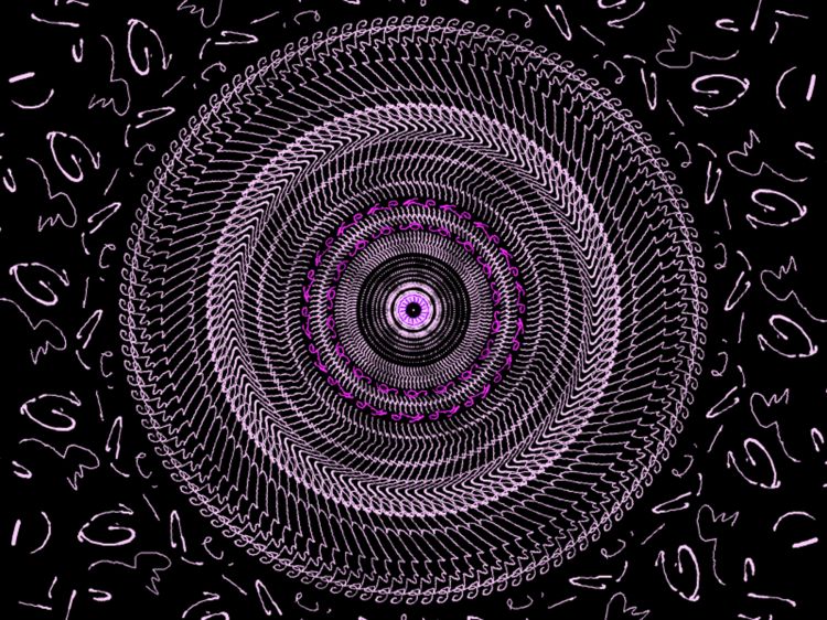 Wallpapers Digital Art Abstract art numrique mandala