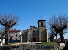  Constructions and architecture Eglise sainte catherine a saint Agathe la Bouteresse,Loire 42