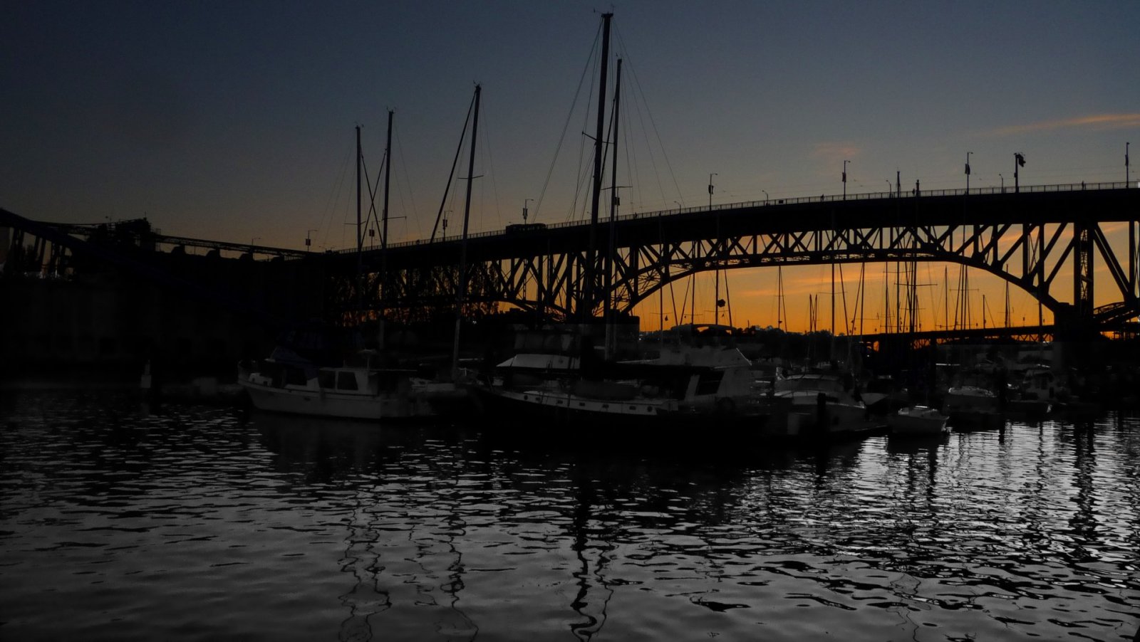 Fonds d'cran Voyages : Amrique du nord Canada > Vancouver  l'aube, regardez  l'est