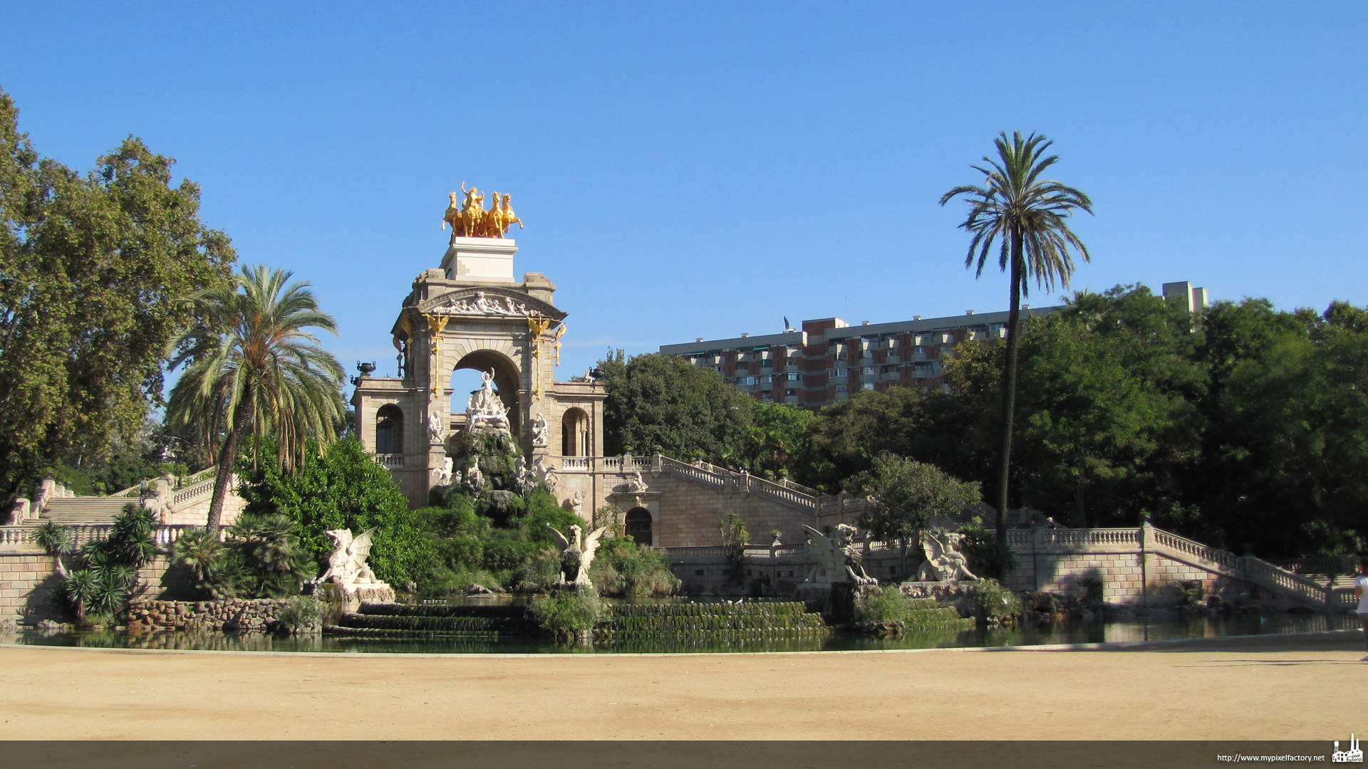 Fonds d'cran Voyages : Europe Espagne Parc de la Ciutadella (Barcelone)