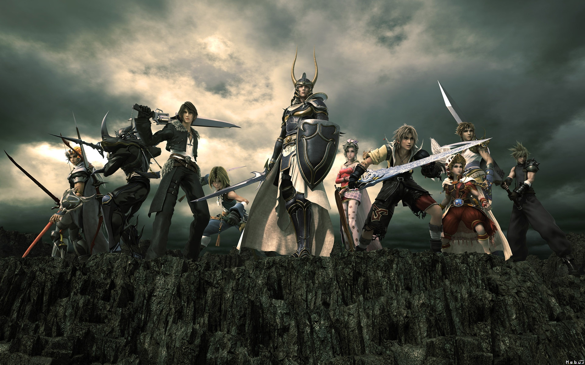 Fonds d'cran Jeux Vido Final Fantasy : Dissidia 