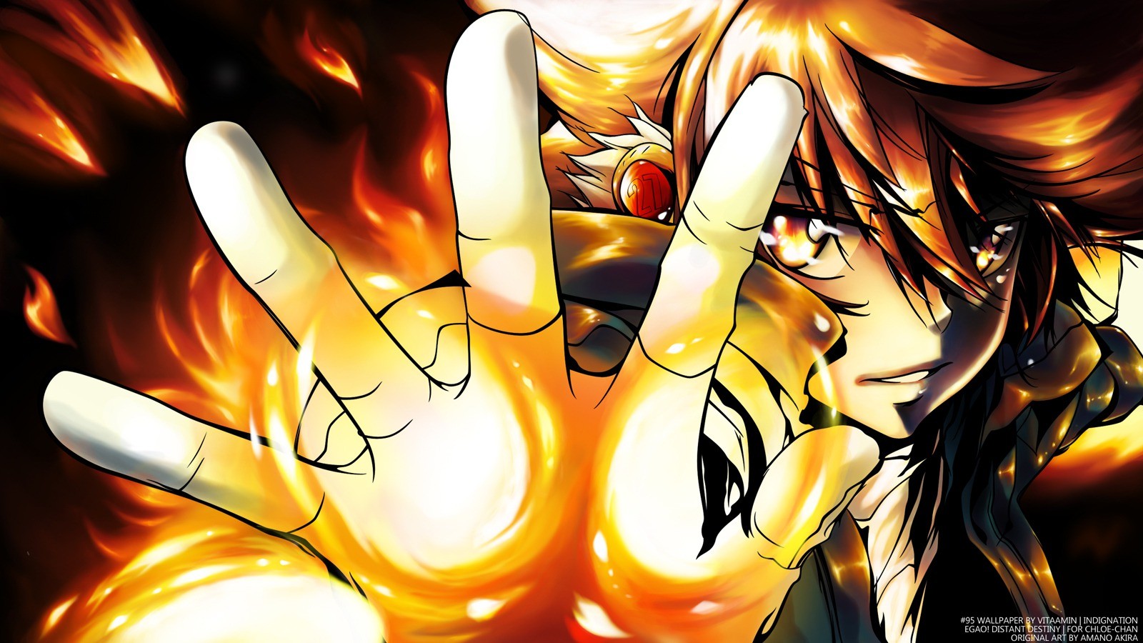 Wallpapers Manga Katekyoshi Hitman Reborn X - Burner