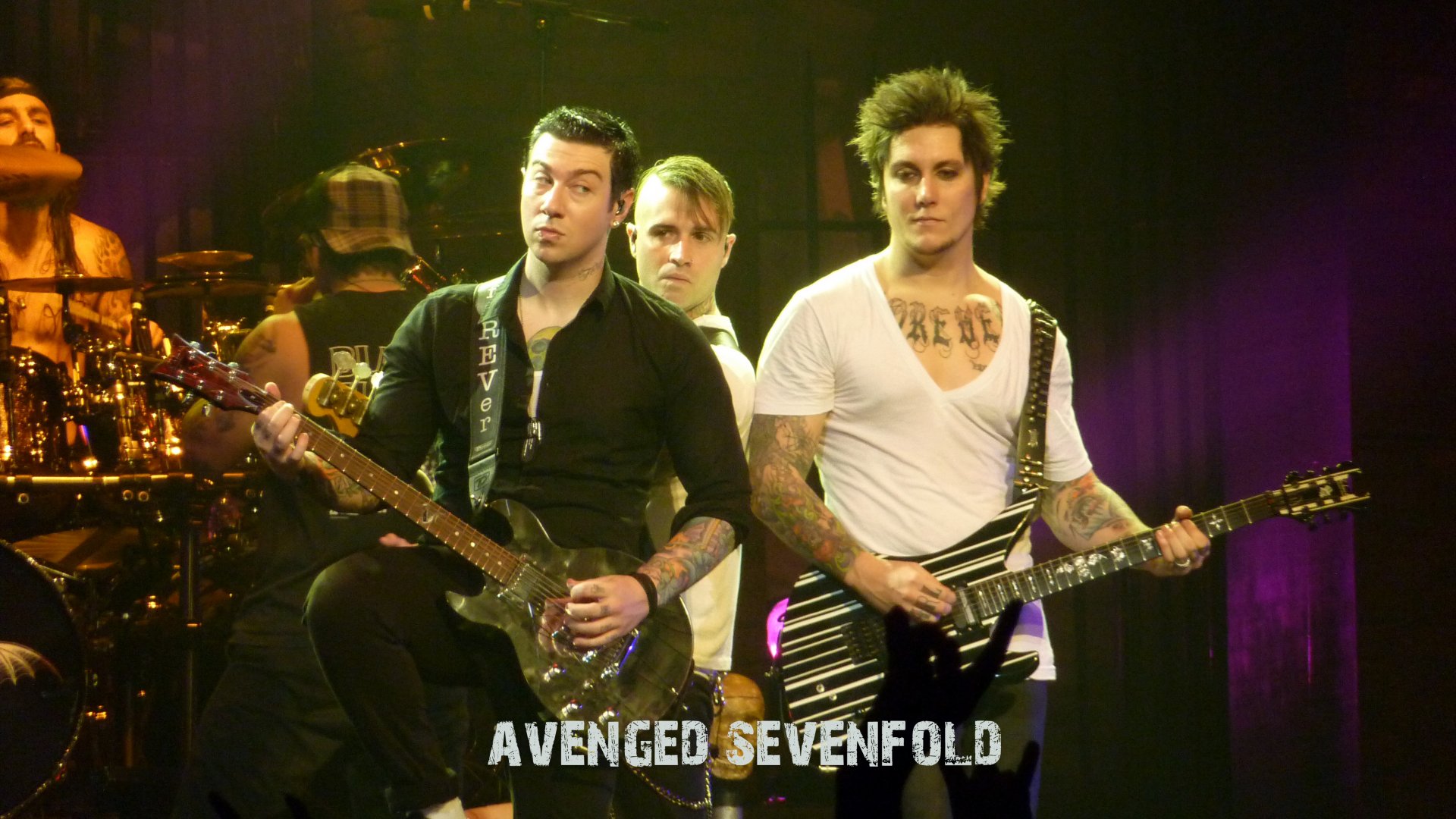 Wallpapers Music Avenged Sevenfold Avenged Sevenfold paris le zenith 2011