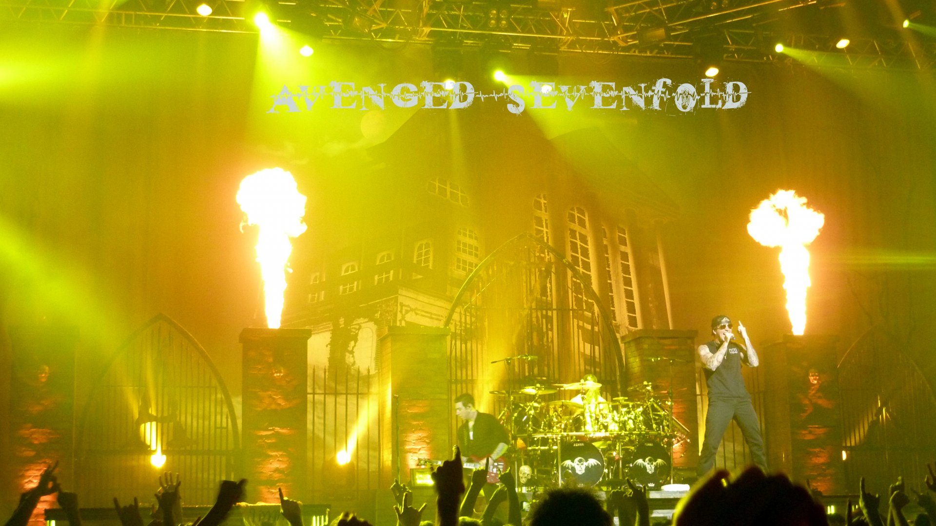 Wallpapers Music Avenged Sevenfold Avenged Sevenfold paris le zenith 2011