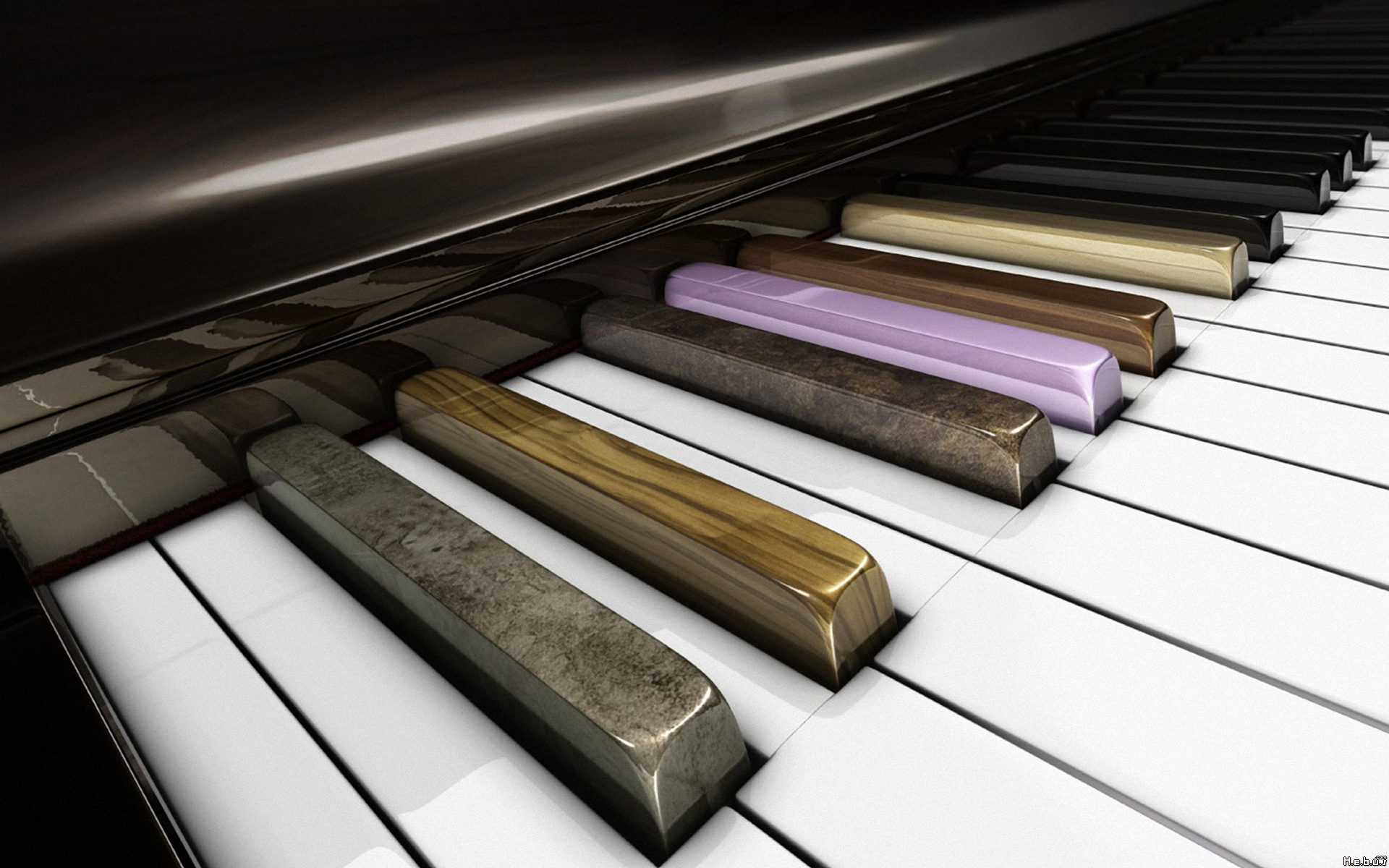 Fonds d'cran Musique Instruments - Piano 