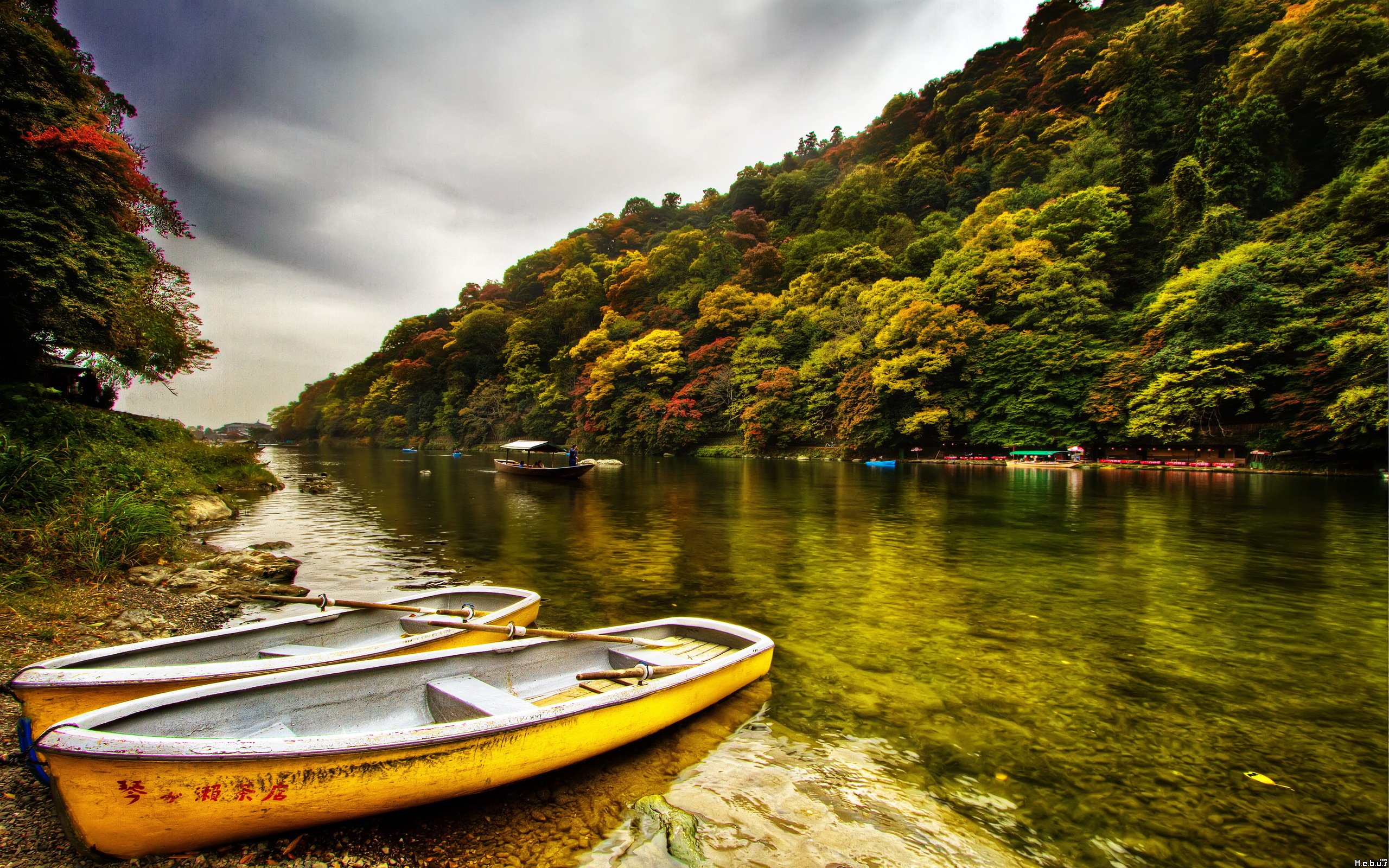 Wallpapers Boats Small Boats - Canoes 