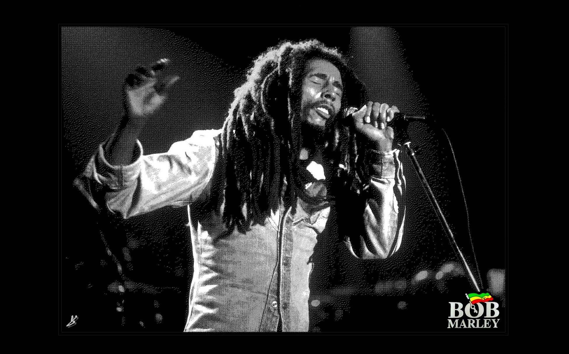 Fonds d'cran Musique Bob Marley C'est du Roots