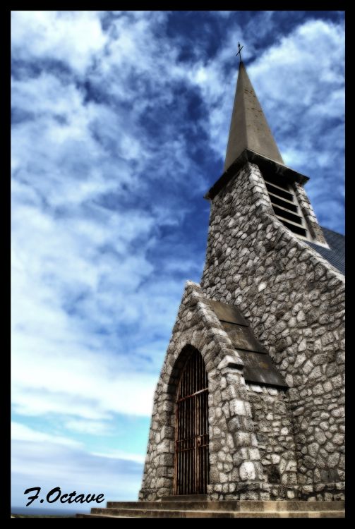 Fonds d'cran Constructions et architecture Edifices Religieux Chapelle Etretat