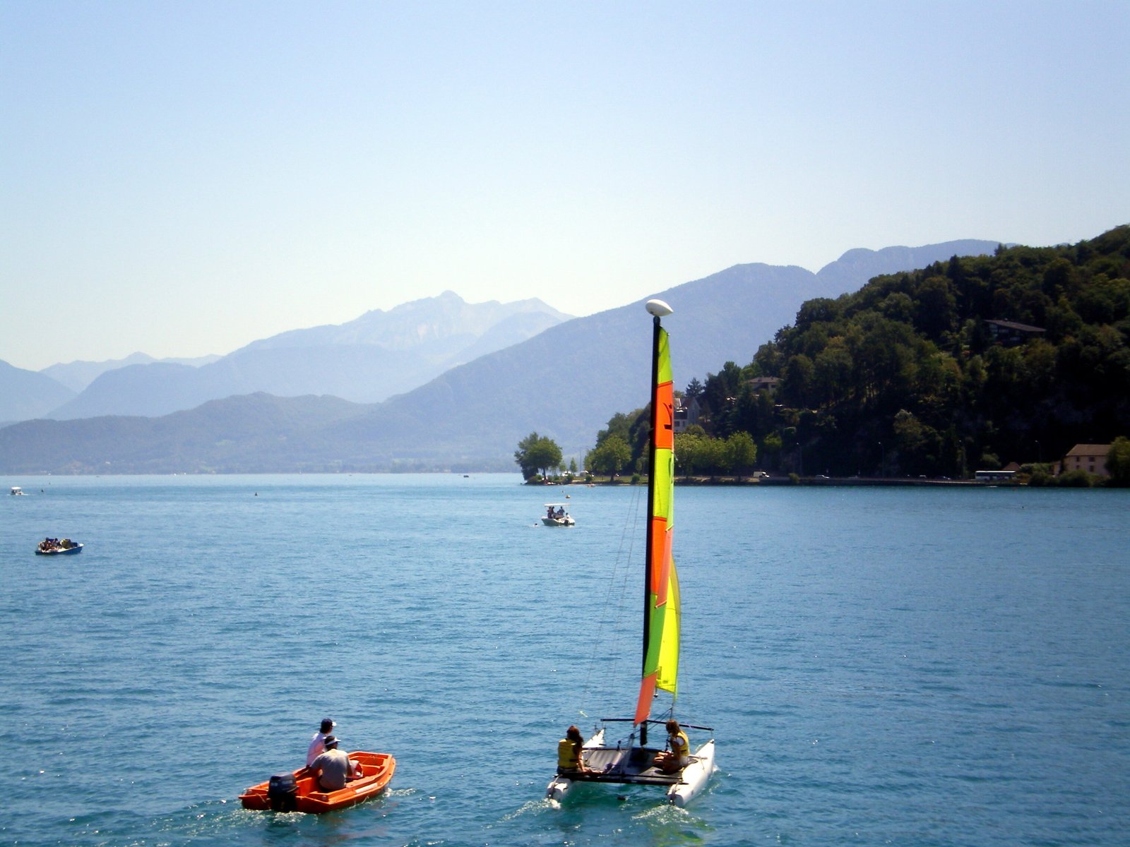 Wallpapers Nature Lakes - Ponds lac d' Annecy