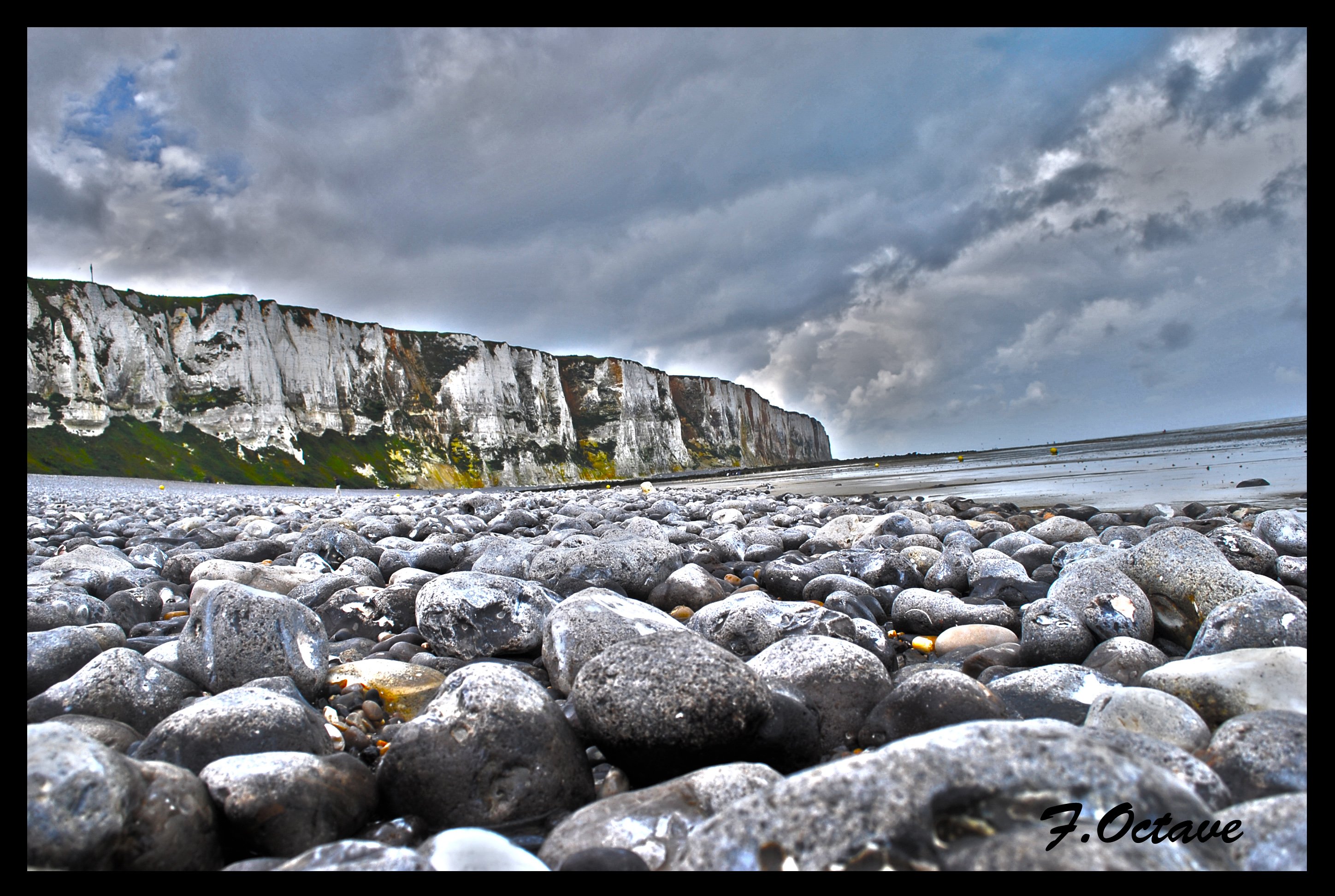 Fonds d'cran Nature Mers - Ocans - Plages Falaises du Trport