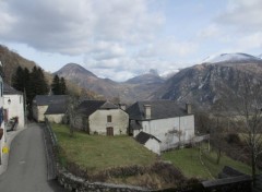  Constructions and architecture Village de Bilhres, Pyrnes atlantiques