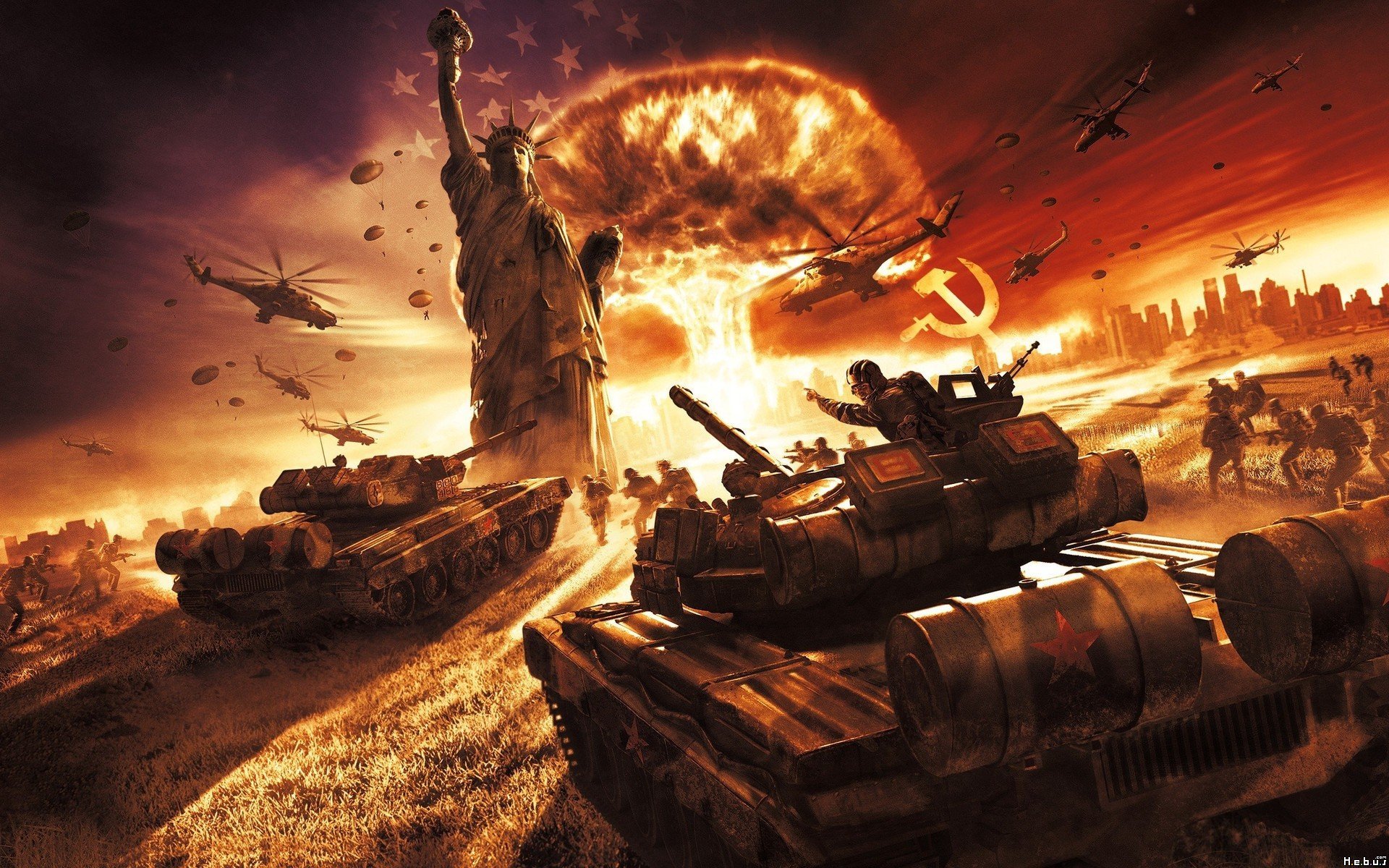 Fonds d'cran Jeux Vido World in Conflict 