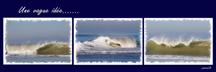 Wallpapers Nature Seas - Oceans - Beaches une vague ide