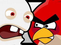  Jeux Vido Lapin Crtin VS Angry Bird
