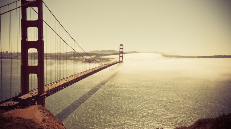 Wallpapers Constructions and architecture Bridges - Aqueduct Golden Gate