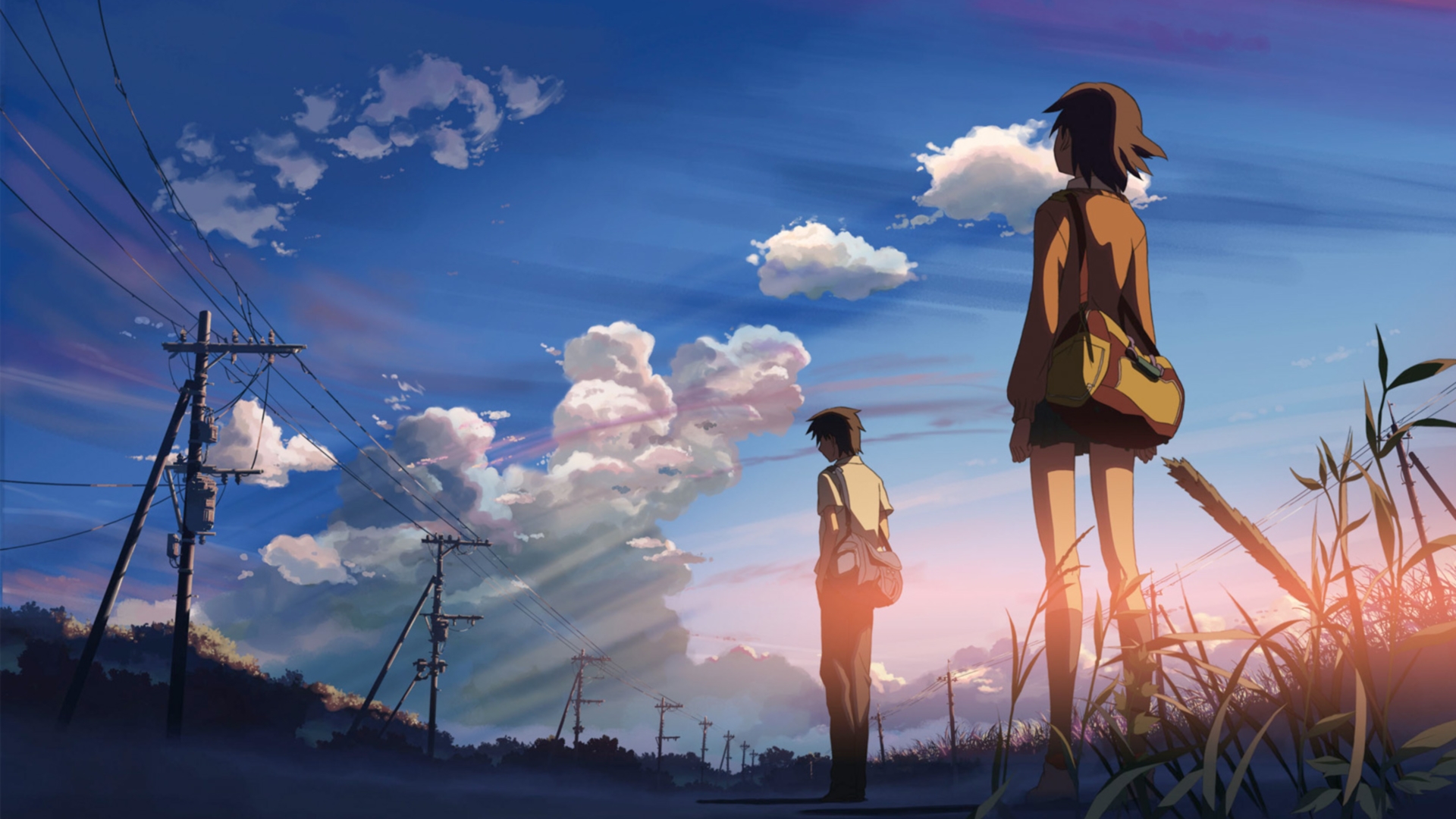 Wallpapers Cartoons  5 Centimeters Per Second 