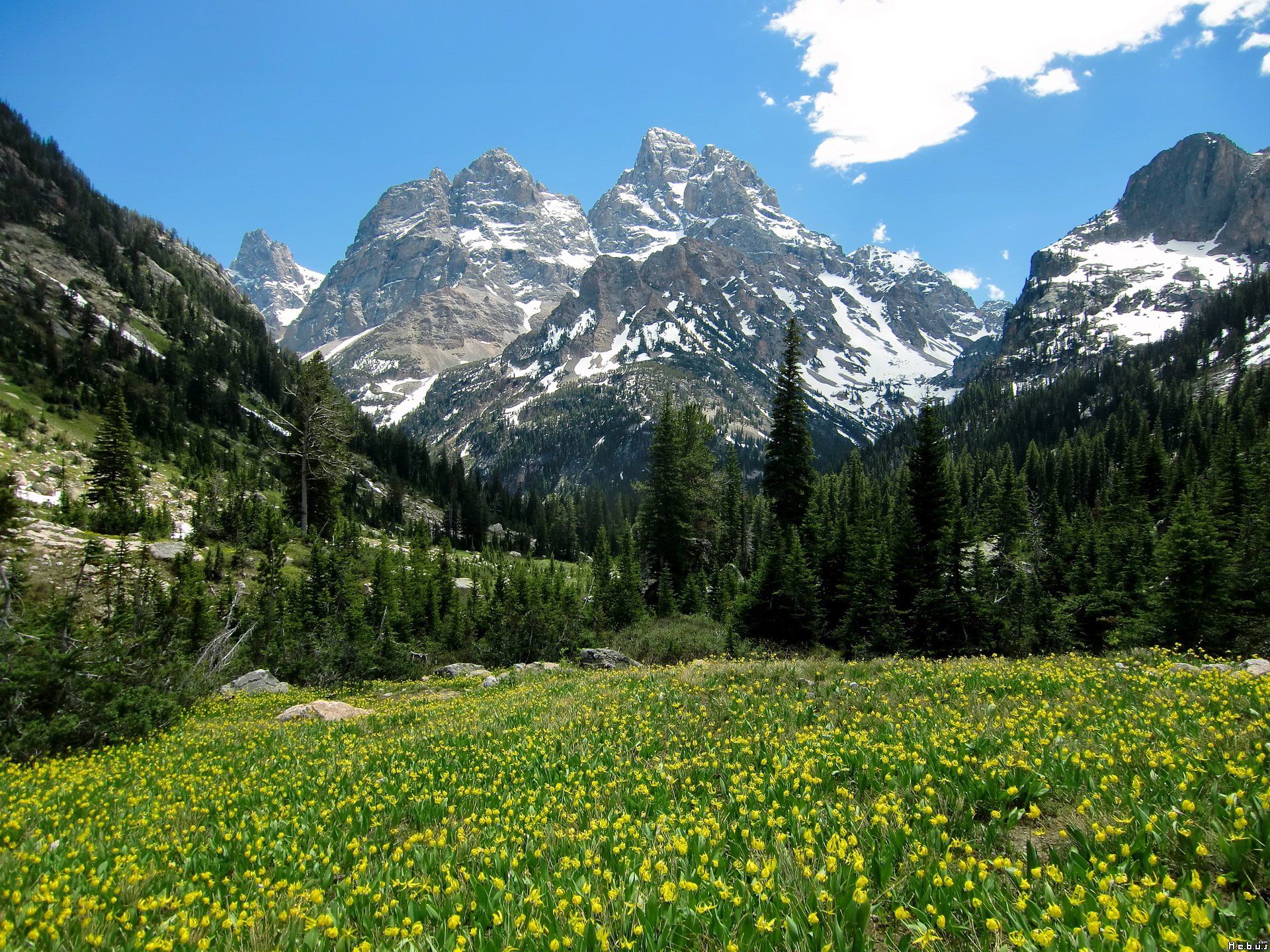 Fonds d'cran Nature Montagnes 