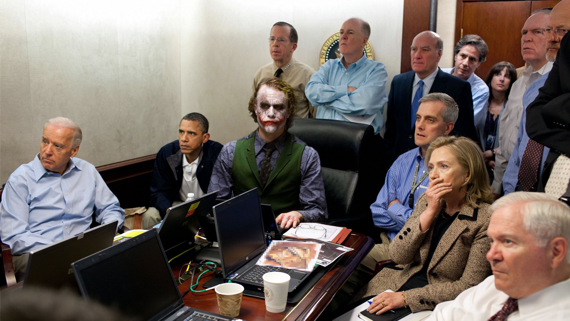 Wallpapers Movies Batman - The Dark Knight Obama & The Joker !