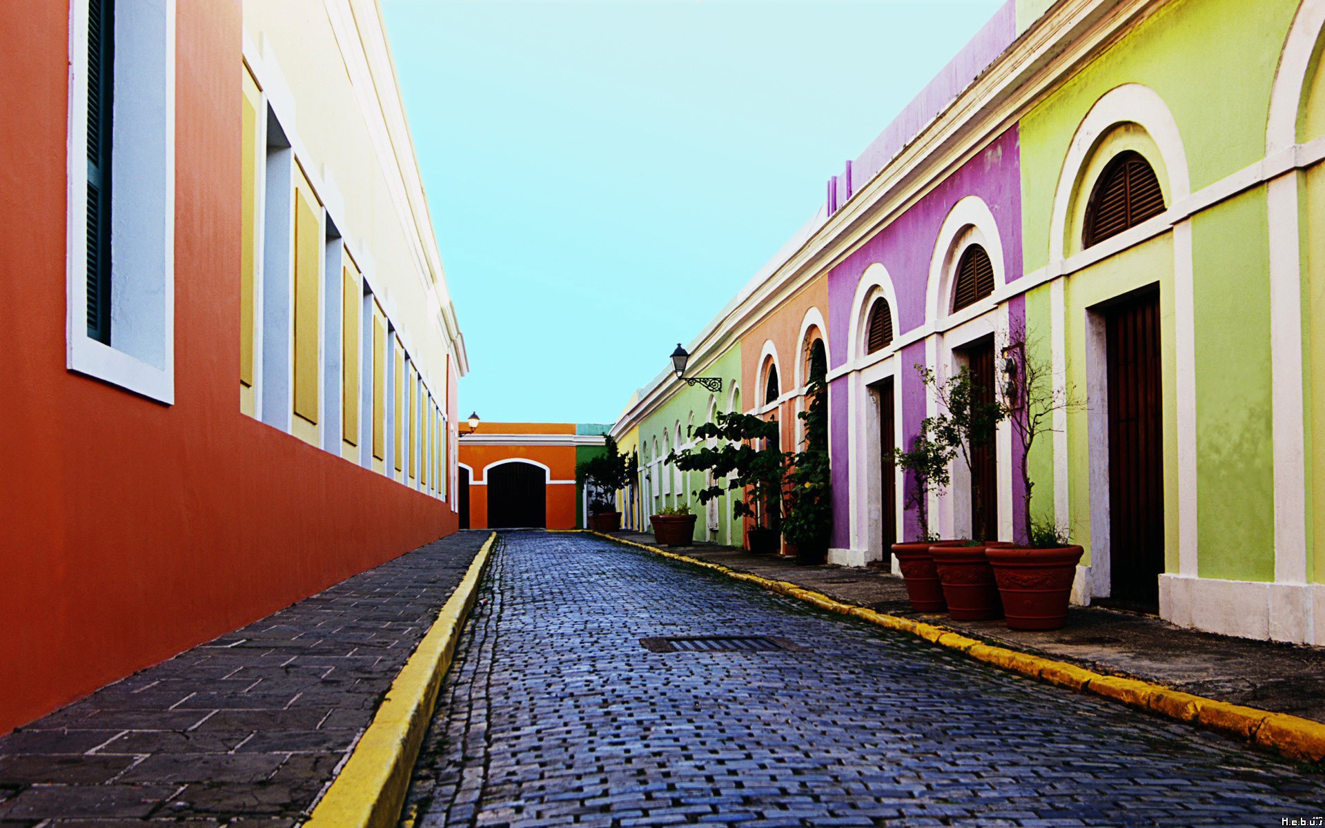 Wallpapers Trips : North America Puerto Rico Old San Juan, Lugares Coloridos