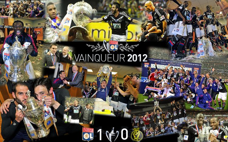 Wallpapers Sports - Leisures Olympique Lyonnais Vainqueur 2012