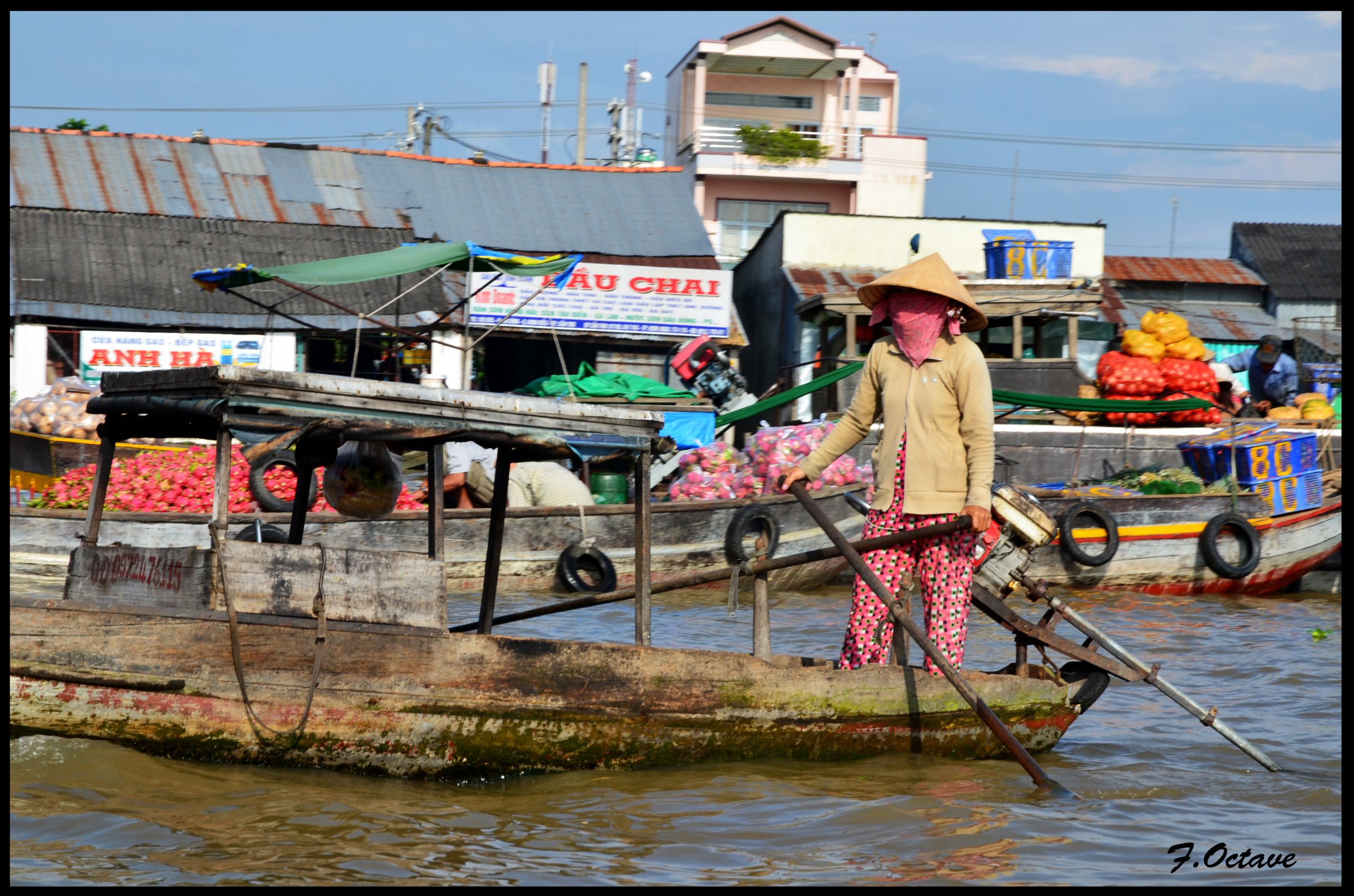 Fonds d'cran Voyages : Asie Vietnam March Flottant