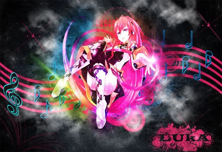 Fonds d'cran Manga Vocalods luka megurine ^^