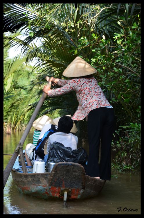 Fonds d'cran Voyages : Asie Vietnam Ballade en pirogue