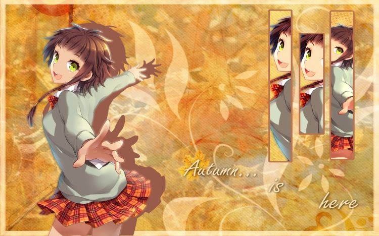 Wallpapers Video Games Visual Novel Autumn is here