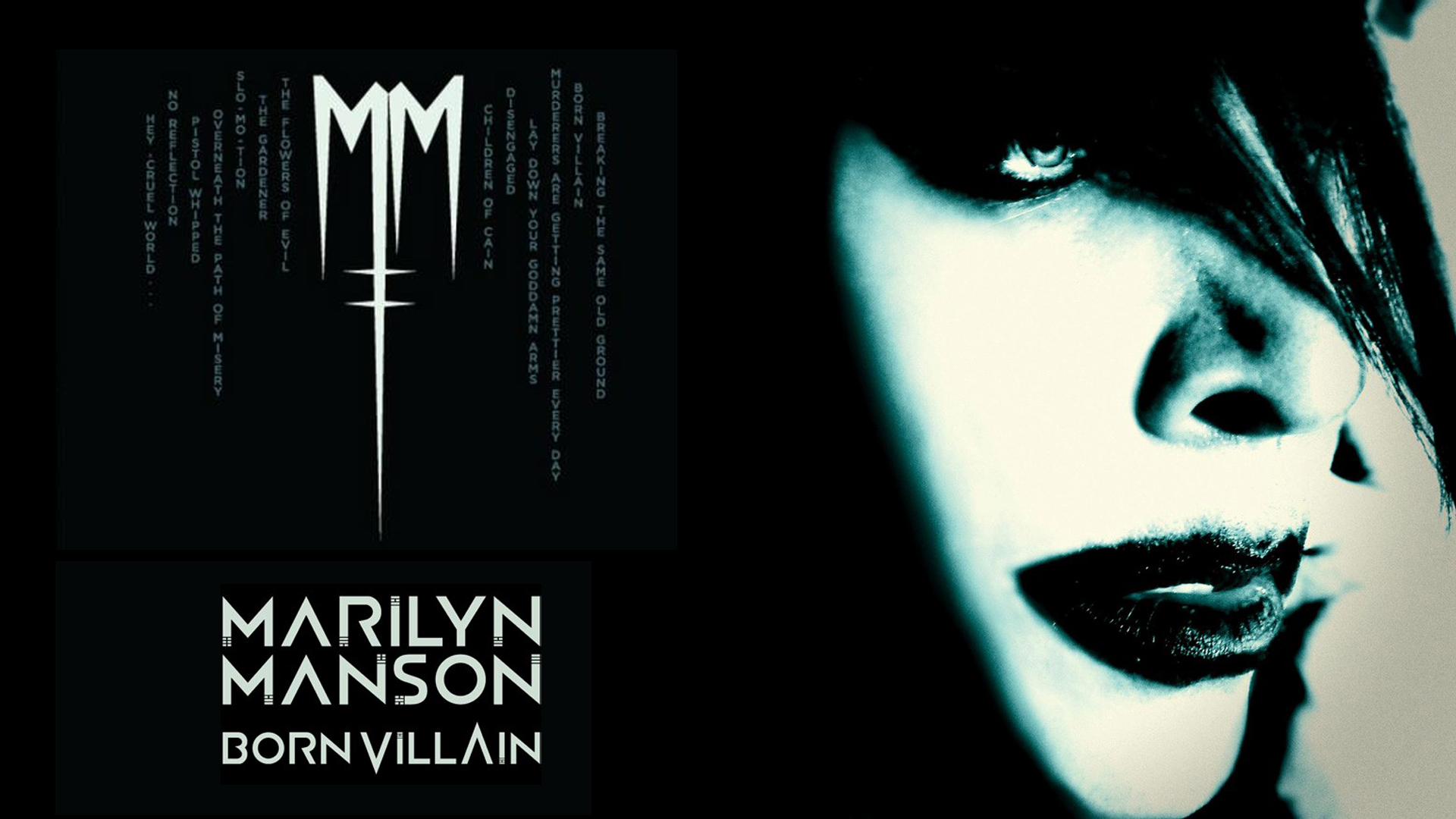 Fonds d'cran Musique Marilyn Manson Marilyn Manson Born Vilain