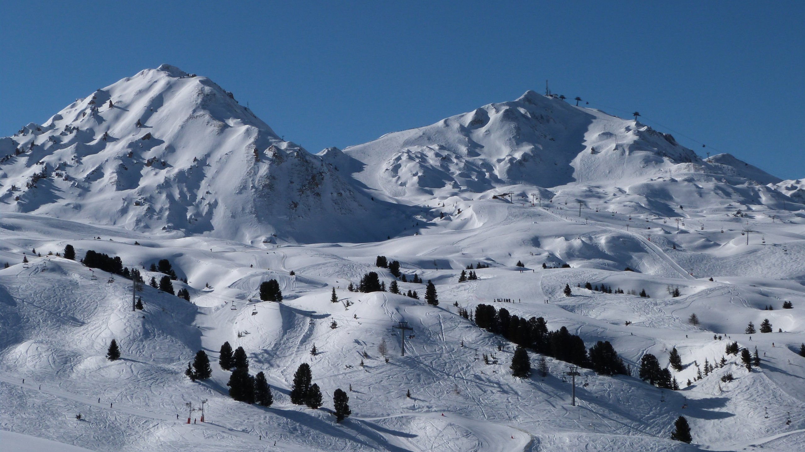 Wallpapers Nature Mountains Belle Plagne