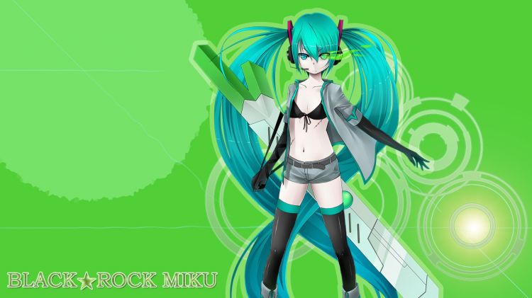 Fonds d'cran Manga Black Rock Shooter Wallpaper N298479