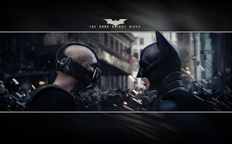 Wallpapers Movies Batman - The Dark Knight Rises The Dark Knight Rises 2560x1600 - Bane vs Batman