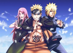  Manga Kushina, Naruto & Minato