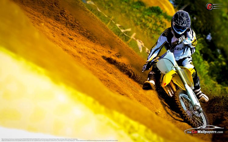 Fonds d'cran Motos Stunt & Freeride suzuki rm 450