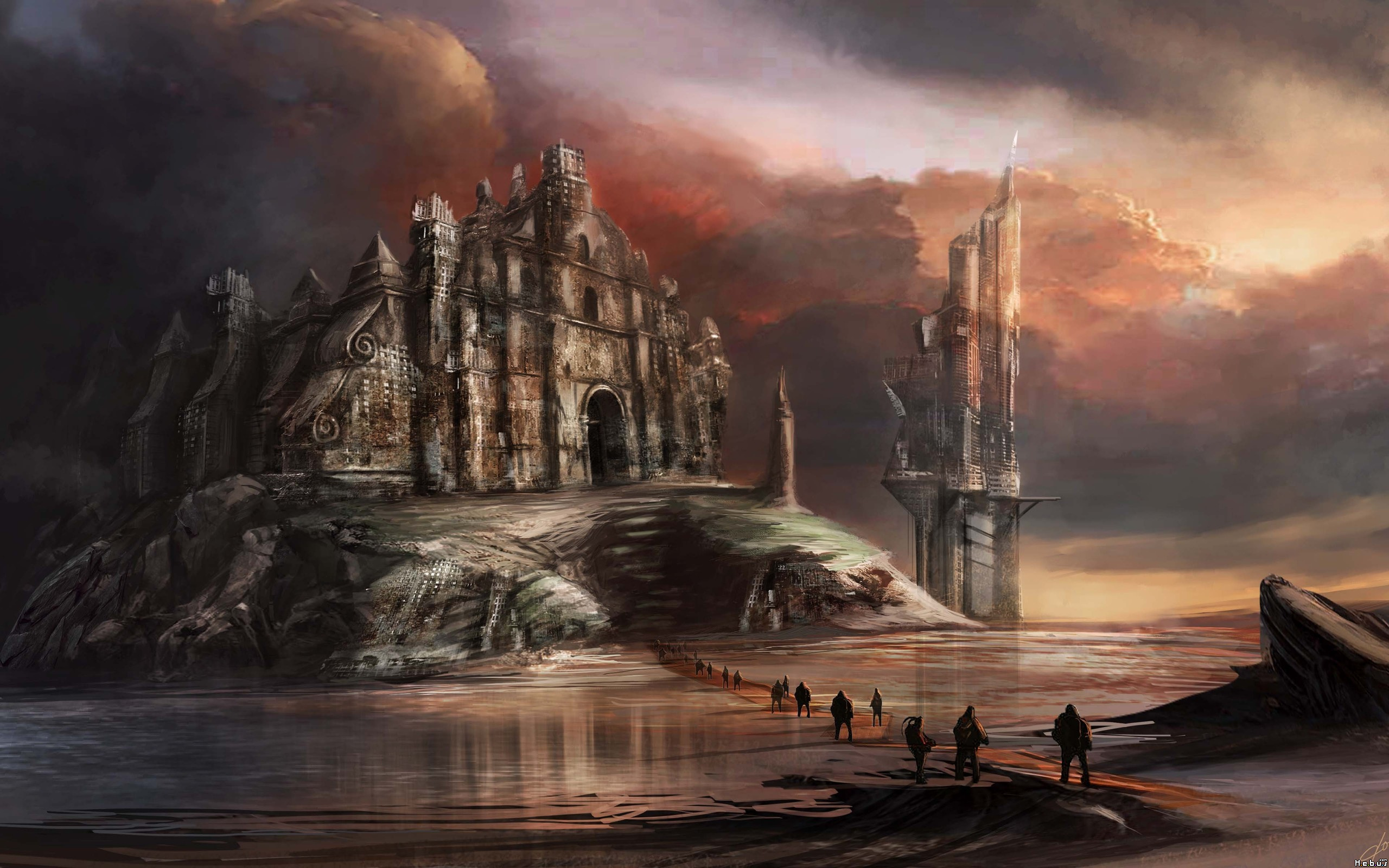 Fonds d'cran Fantasy et Science Fiction Paysages Fantasy 