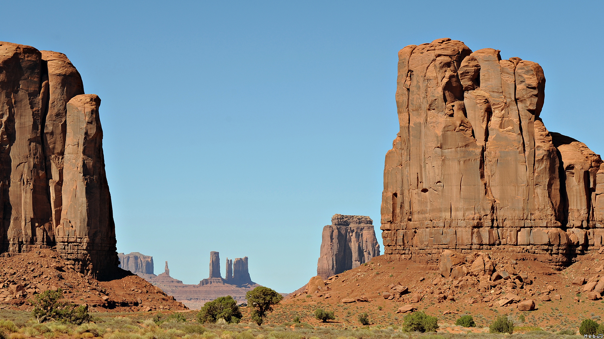 Fonds d'cran Voyages : Amrique du nord Etats-Unis > Arizona Monument Valley