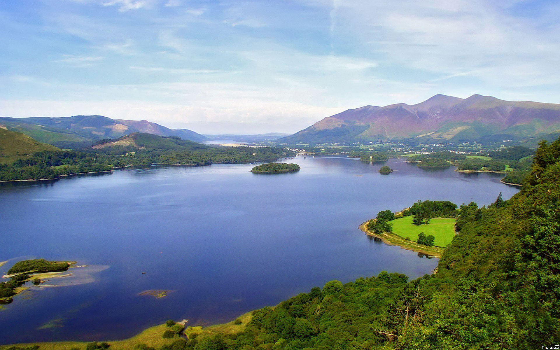 Wallpapers Trips : Europ Great Britain Lac Derwent