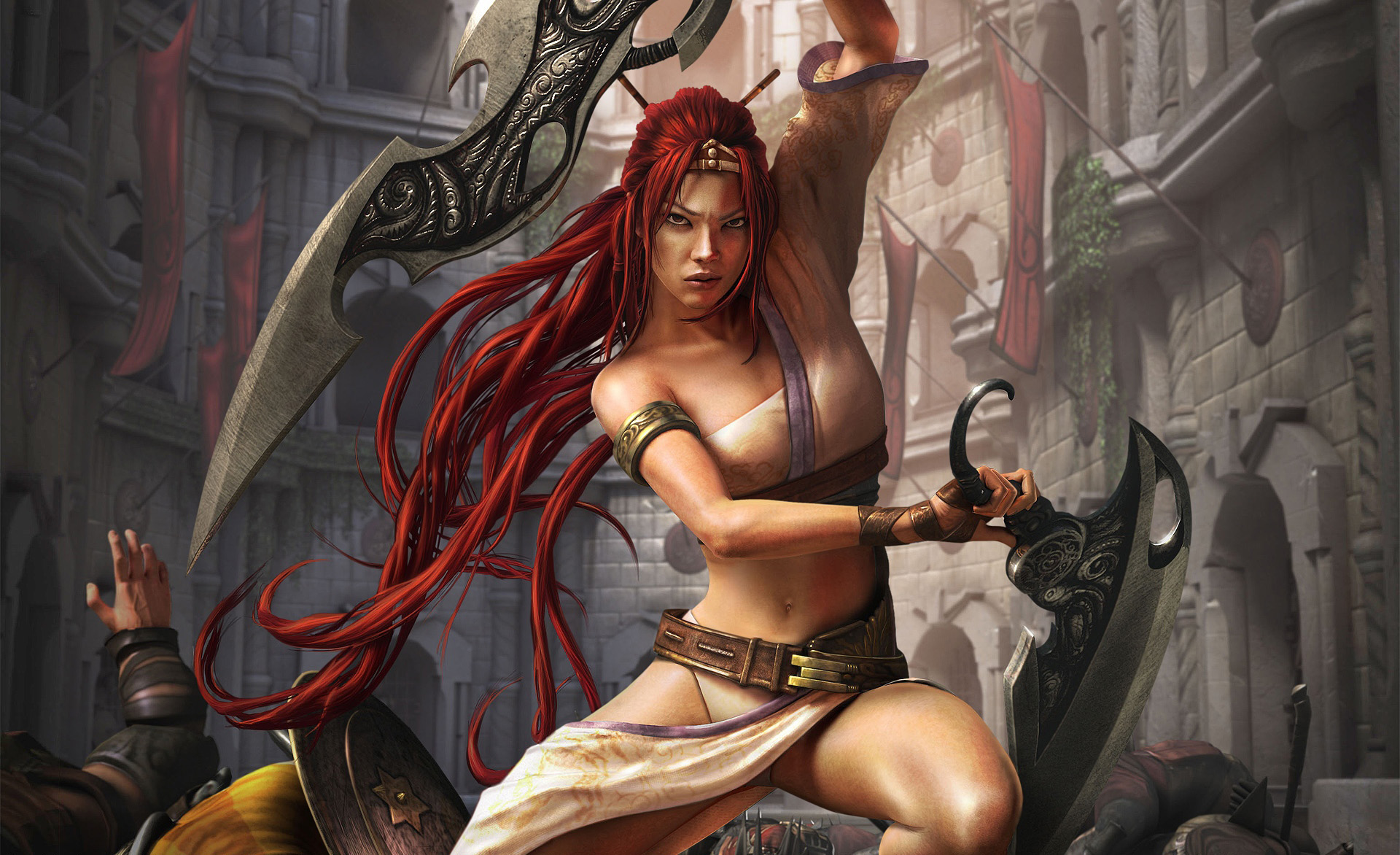 Fonds d'cran Jeux Vido Heavenly Sword Heavenly Sword