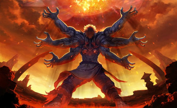 Fonds d'cran Jeux Vido Asura's Wrath Asura's Wrath