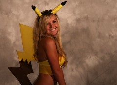  Celebrities Women Pikachu