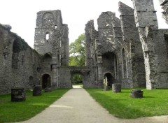  Constructions et architecture ruine de l'abbaye de villers la ville  belgique