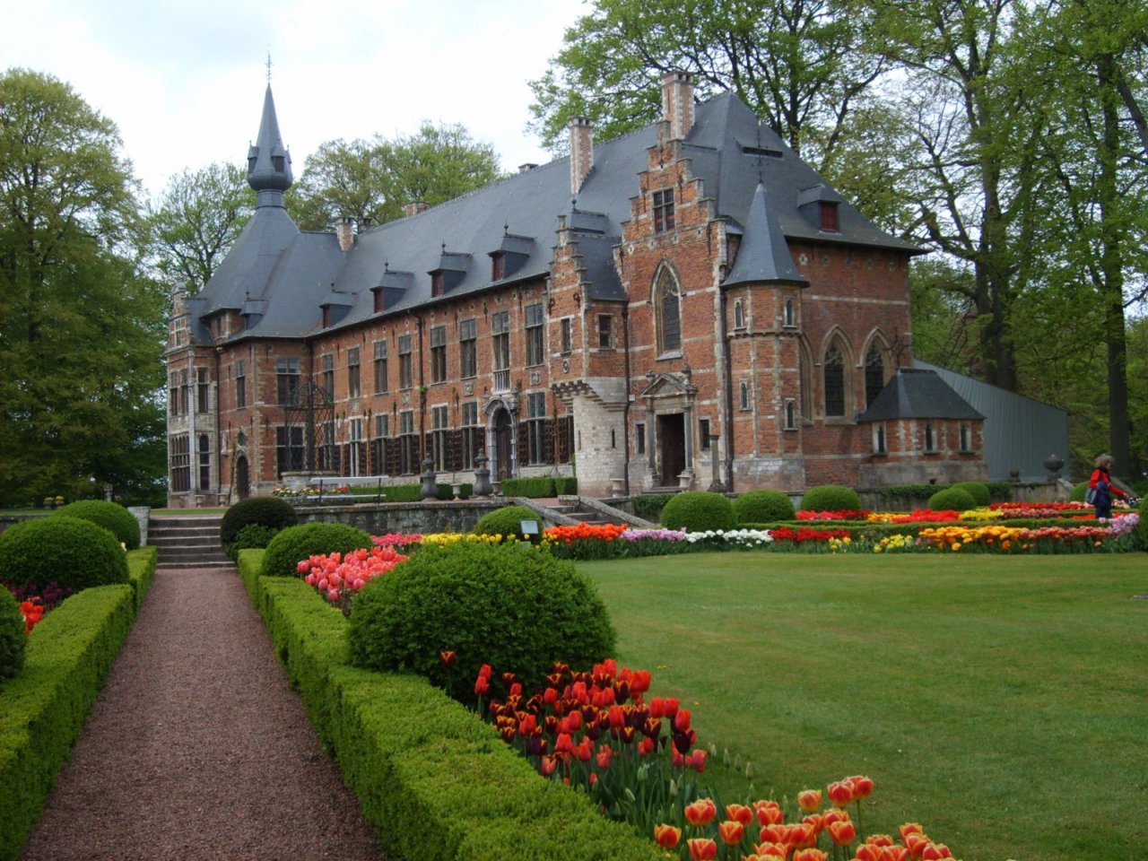 Wallpapers Constructions and architecture Castles - Palace chteau de grand bigard belgique