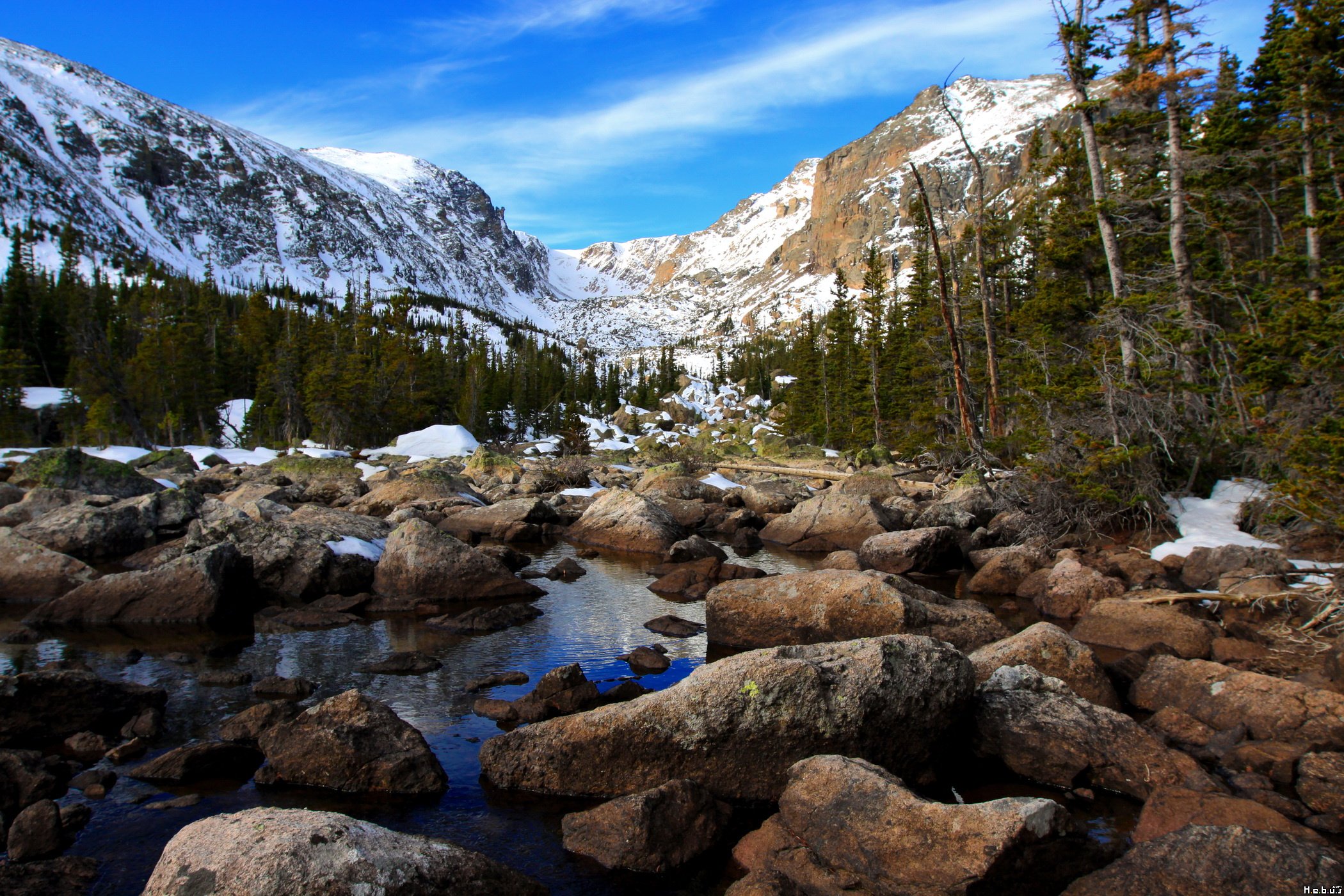 Fonds d'cran Nature Montagnes 