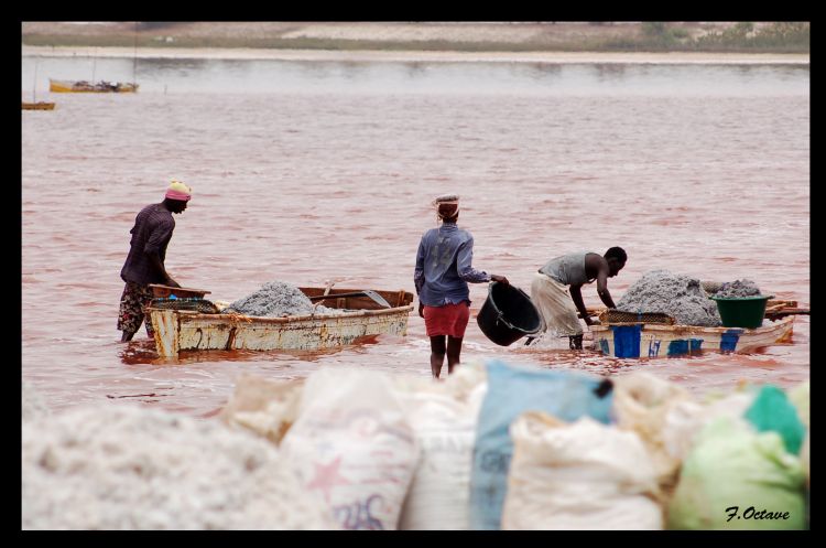 Fonds d'cran Voyages : Afrique Sngal Lac Rose