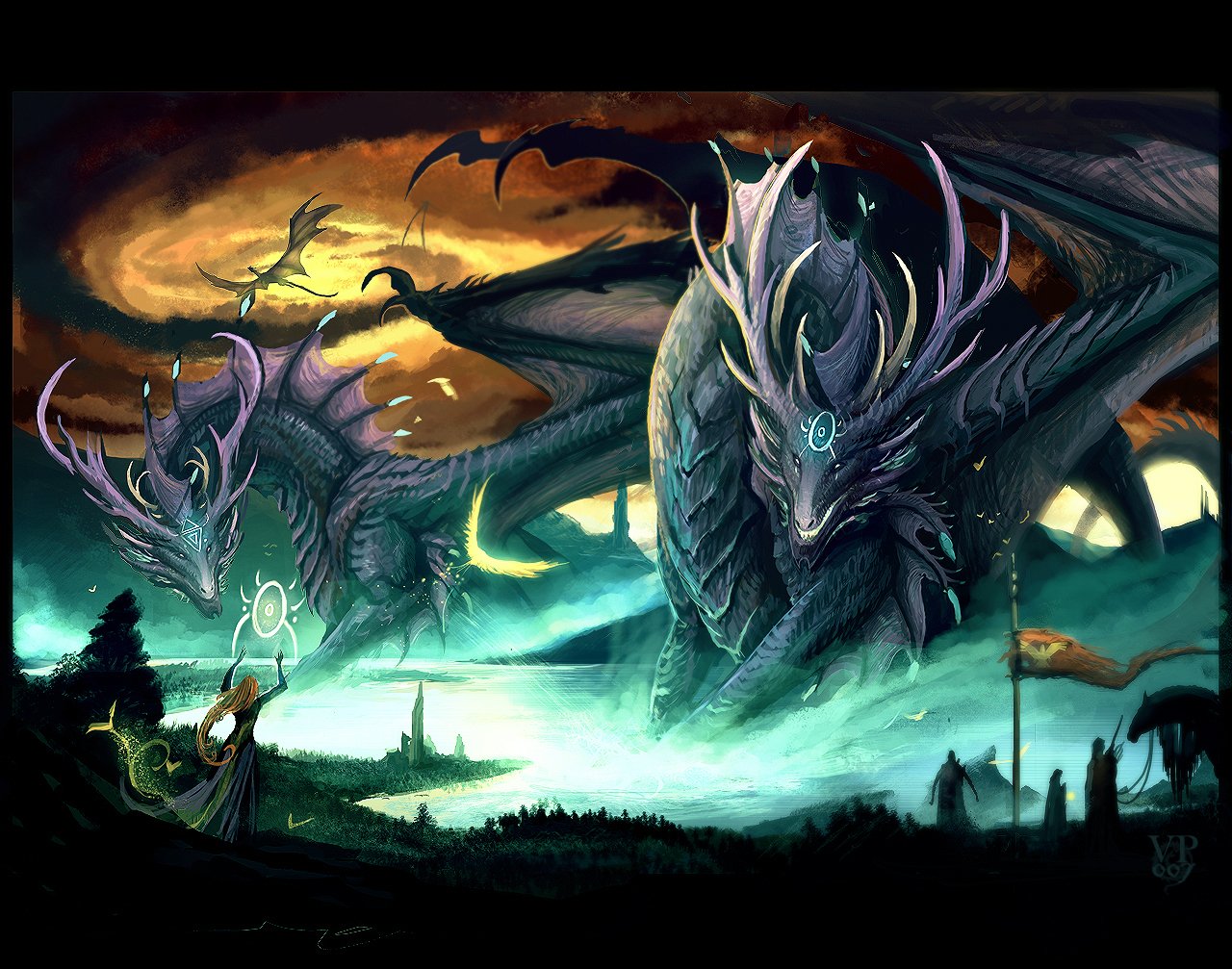 Wallpapers Fantasy and Science Fiction Creatures : Dragons Dragon