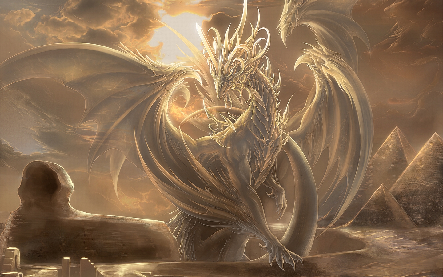 Wallpapers Fantasy and Science Fiction Creatures : Dragons Dragon