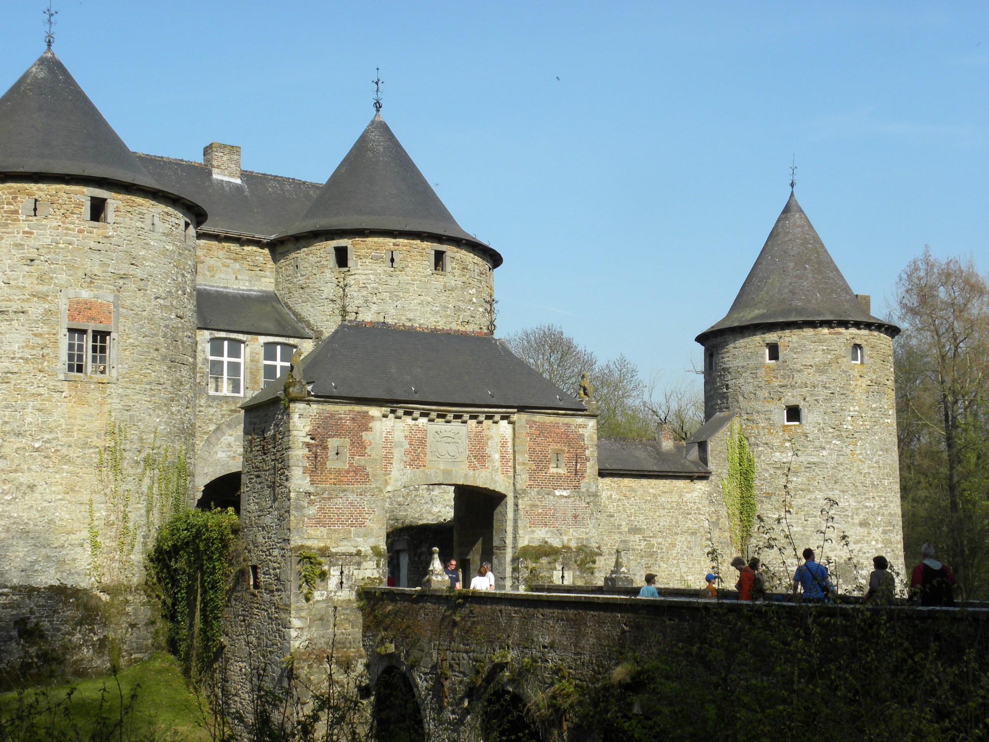 Fonds d'cran Constructions et architecture Chteaux - Palais Château de Corroy Belgique 