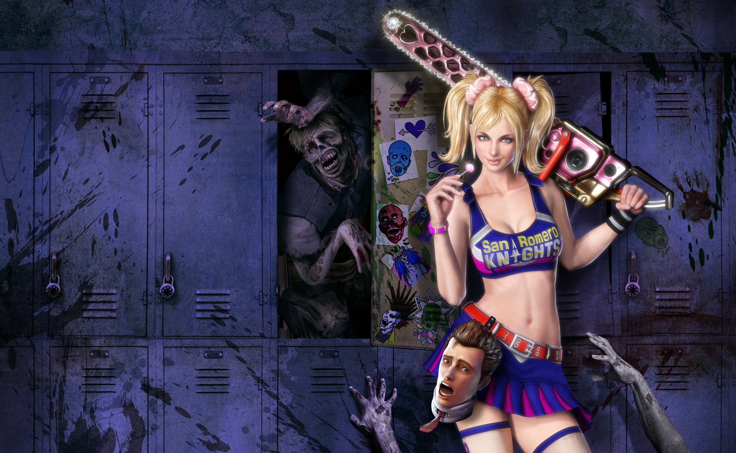 Fonds d'cran Jeux Vido Lollipop Chainsaw Lollipop Chainsaw